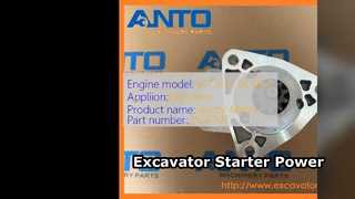 굴삭기 스타터 모터 6CT 8.3L