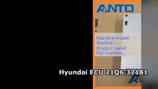 현대 굴삭기 컨트롤러 ECU 21Q6-32181