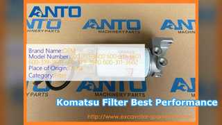 Komatsu PC300 PC350 굴삭기 필터 교체 부품