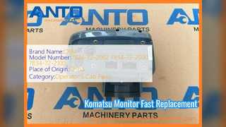 Komatsu 굴삭기 모니터 7834 72 2002 교체
