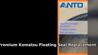 Komatsu D60A D65A 플로팅 씰 150 27 00025 교체