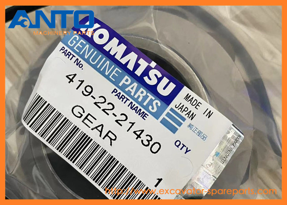 419-22-21430 4192221430 기어 KOMATSU 바퀴 로더 WA320-6용 예비 부품